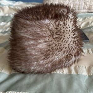 Vintage hat with zipper back. Made in Japan